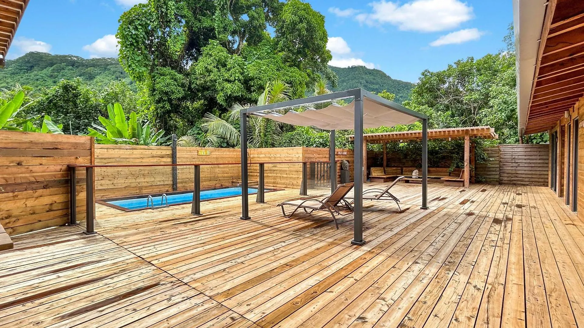 Pool Ac King Bed Cozy Rooms - Villa Vaiaire Vai'are Franska Polynesien